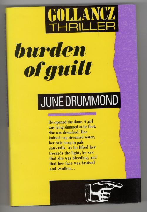 Burden of Guilt by June Drummond (First Edition) Publisher's File Copy