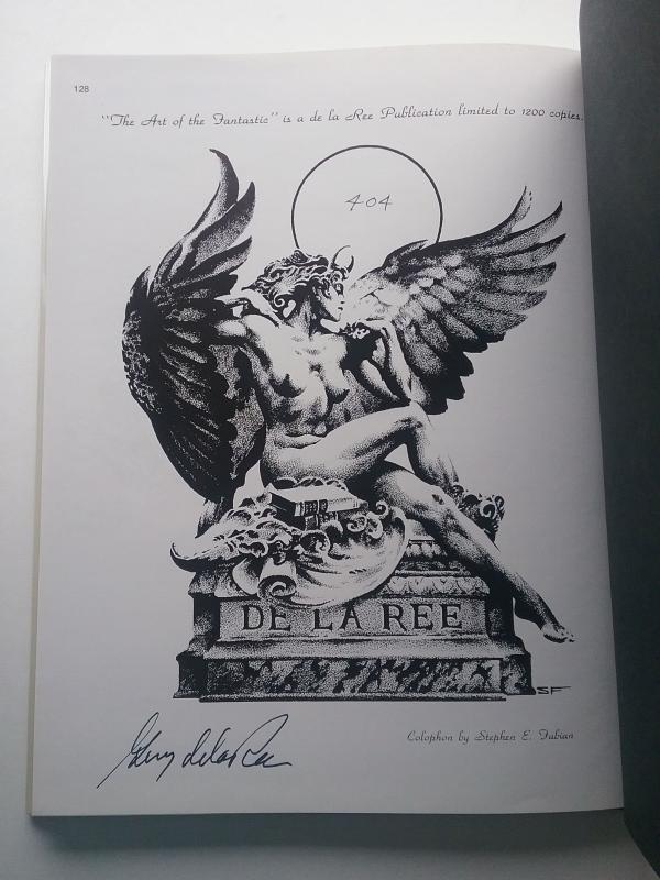 The Art of the Fantastic by Gerry de la Ree (First edition) Limited Signed #404