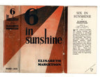 Six in Sunshine by Elisabeth Margetson (First Edition) Ward File Copy