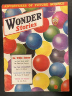 Wonder Stories Jul 1932 stylized pattern Cvr Pulp