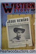 Western Story Jan 28, 1939  Tombstone Kid Photo cover