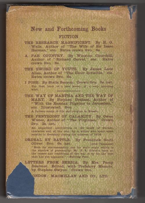 The Extra Day by Algernon Blackwood (First Edition)