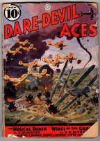 Daredevil Aces May 1936 Pulp C.M. Miller; Robert Sidney Bowen; William Hartley;