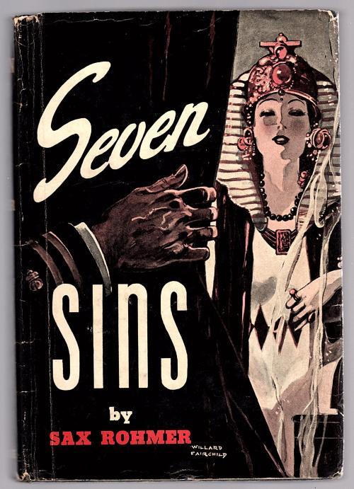 Seven Sins by Sax Rohmer (First Edition)