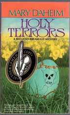 Holy Terrors by Mary Daheim (Later Printing) Signed