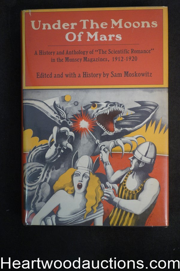 Under The Moons Of Mars by Edgar Rice Burroughs 1970- High Grade