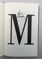 M is for Malice by Sue Grafton (First Edition) Signed