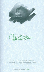 Songs of Leaving by Peter Crowther (First Edition) LTD Signed