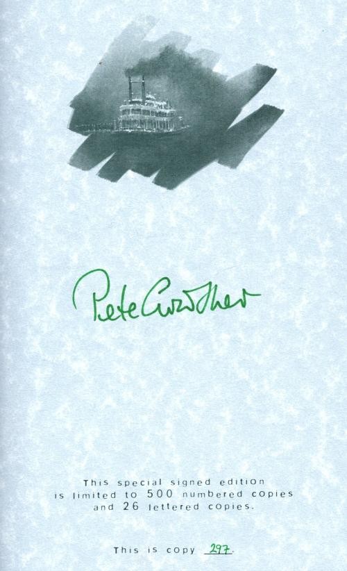 Songs of Leaving by Peter Crowther (First Edition) LTD Signed