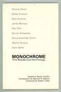 Monochrome: The Readercon Anthology by Bryan Cholfin (Editor) First Printing