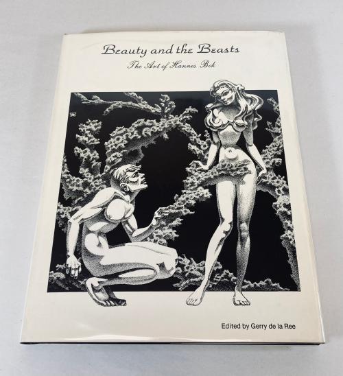 Lot of 5 Fantasy Art Books: Stephen E. Fabian, Hannes Bok, and Virgil Finlay Signed