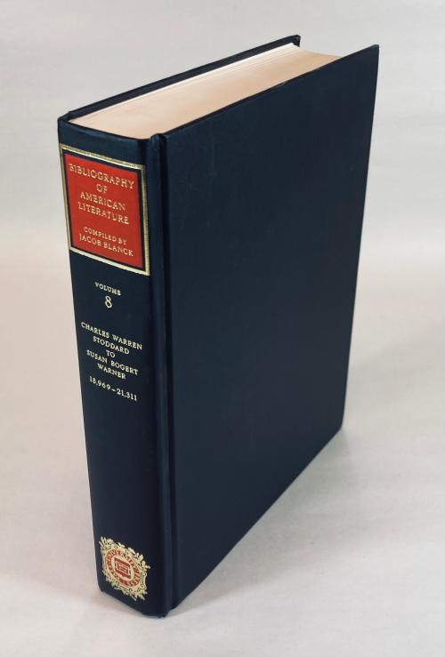 Bibliography of American Literature Vol. 8 (First Edition)