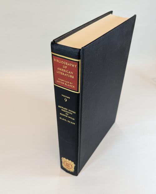 Bibliography of American Literature: Vol. 9 (First Edition)
