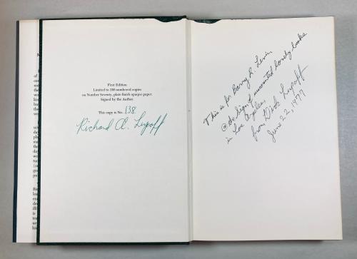 Edgar Rice Burroughs: Master of Adventure by Richard A. Lupoff (Limited) Signed