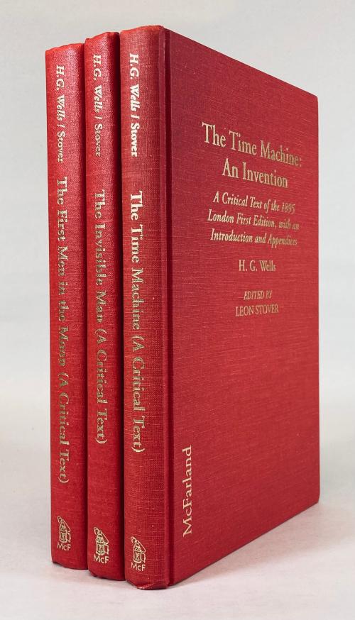 Lot of 3 McFarland: The Annotated H. G. Wells (Books 1, 3, and 6) by Leon Stover