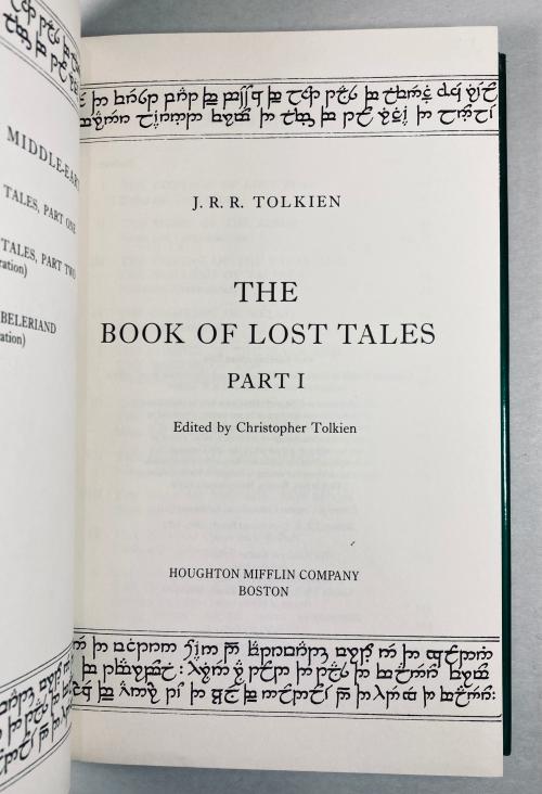 The Book of Lost Tales (Part One & Part Two) by J. R. R. Tolkien