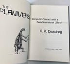 The Planiverse: Computer Contact with a Two-Dimensional World by A. K. Dewdney