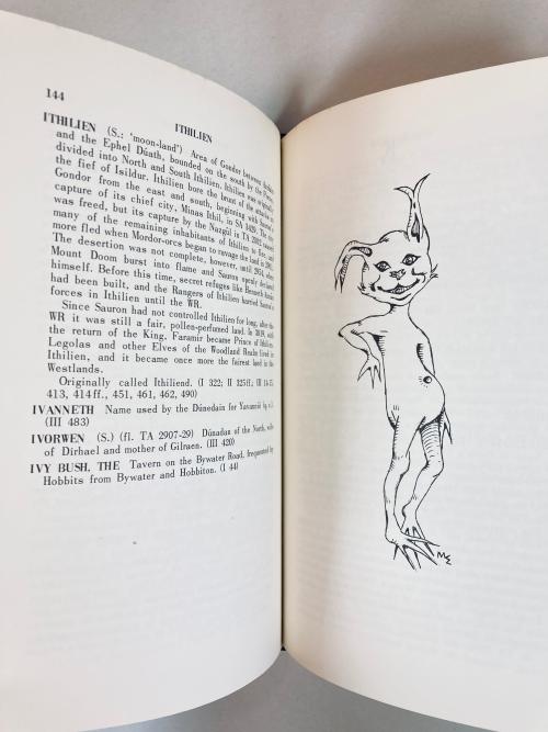 A Guide to Middle-Earth by Robert Foster (First Edition) Scarce