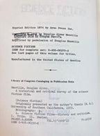 A Historical and Critical Survey of the Science-Fiction Film by Douglas Menville - Signed