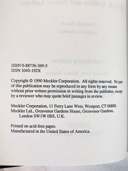 Science Fiction & Fantasy Book Review Annual 1989 (First Edition)
