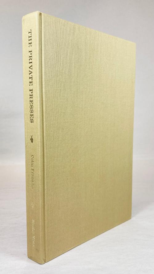 The Private Presses by Colin Franklin (Illustrated) 1970 Reissue