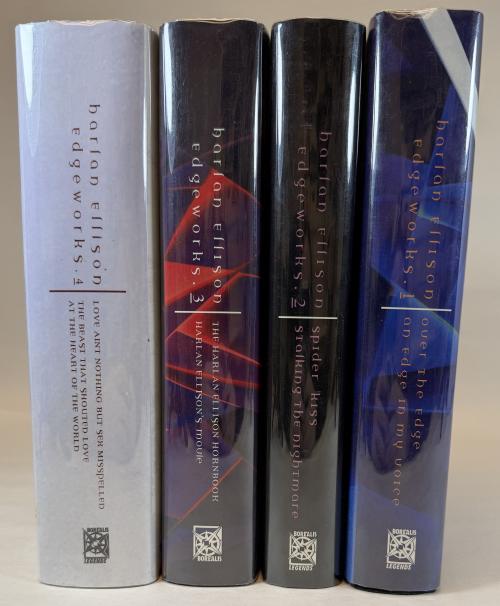 Edgeworks, Complete 4 Volume Set by Harlan Ellison (First Editions)