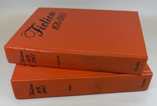 Fiction 1876-1983 Authors & Titles (2 Volume Set) First Edition