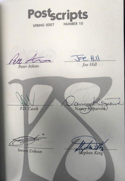 Postscripts: The A to Z of Fantastic Fiction, Spring 2007, #10 (First Edition) Signed