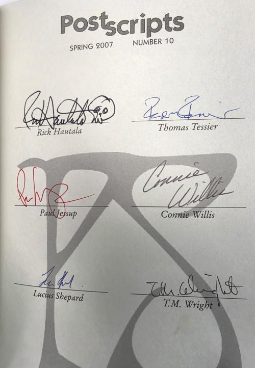 Postscripts: The A to Z of Fantastic Fiction, Spring 2007, #10 (First Edition) Signed