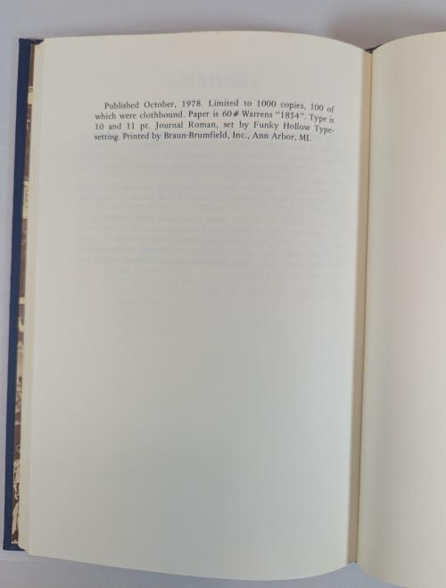 FANTASMS: A Bibliography of the Literature of Jack Vance (Limited Edition)