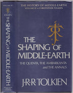The Shaping of Middle-Earth by Christopher Tolkien (First Edition)