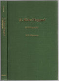H. Rider Haggard: A Bibliography by D.E. Whatmore (First Edition)