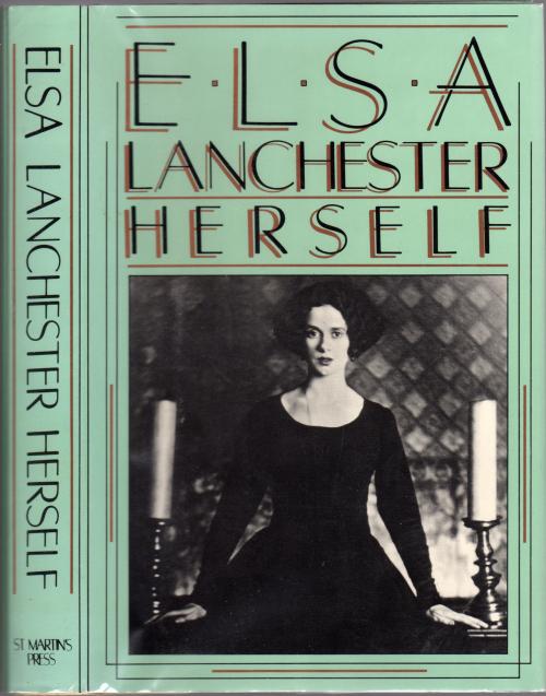 Elsa Lanchester Herself by Elsa Lanchester (First Edition)