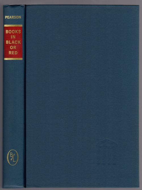 Books in Black or Red by Edmund Lester Pearson (1969 Reissue)