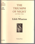 The Triumph of Night and Other Tales by Edith Wharton (Limited, First Edition)