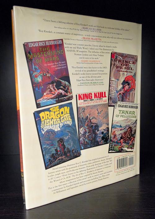 RGK: The Art of Roy G. Krenkel by Al WIlliamson Ltd Estate Copy w/ Original Art
