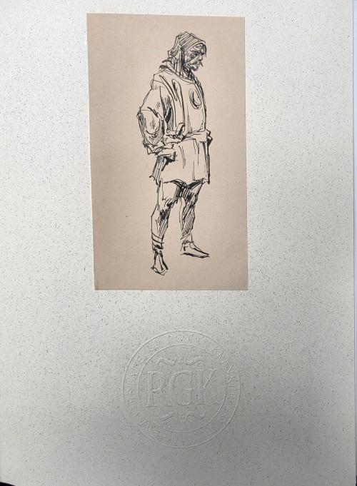 RGK: The Art of Roy G. Krenkel by Al WIlliamson Ltd Estate Copy w/ Original Art