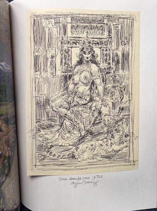 RGK: The Art of Roy G. Krenkel by Al WIlliamson Ltd Estate Copy w/ Original Art