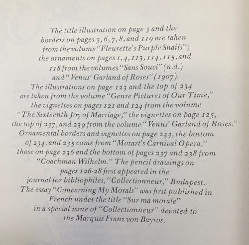 The Amorous Drawings of the Marquis Von Bayros: Part I & II by Franz von Bayros