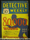 Detective Fiction Weekly Sep 22, 1934 Judson Phillips, Hulbert Footner