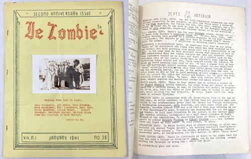 LOT of 30 Issues LE ZOMBIE 1939-1945 Science Fiction FANZINE by Bob Tucker