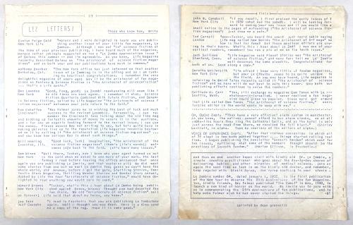 LOT of 30 Issues LE ZOMBIE 1939-1945 Science Fiction FANZINE by Bob Tucker