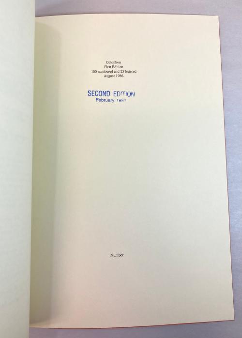 Howard Phillips Lovecraft: The Books (4) 1915-1986 (Revised Edition)