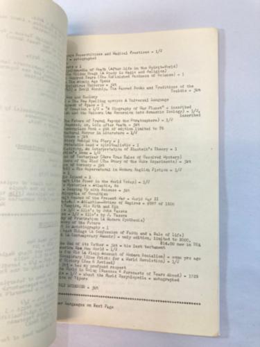 "I Bequeath" The Fantasy Foundation by Forrest J. Ackerman