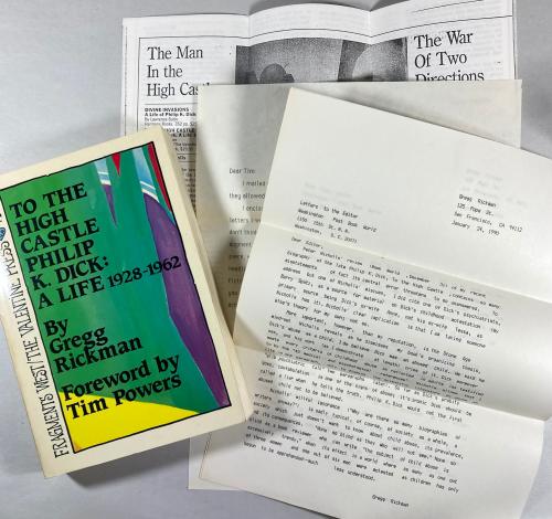 Philip K. Dick: In His Own Words (1st & 2nd) / The Last Testament / To the High Castle Signed