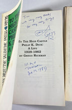 Philip K. Dick: In His Own Words (1st & 2nd) / The Last Testament / To the High Castle Signed