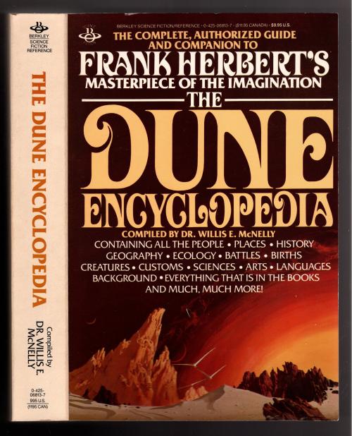 The Dune Encyclopedia compiled by Willis E. McNelly (First Edition)