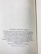 Shoeless Joe by W. P. Kinsella (First Printing, 1982) Advance Uncorrected Proof
