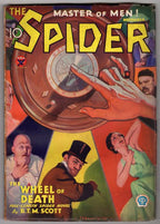 The Spider Nov 1933 SECOND ISSUE  Baumhofer Cvr - Pulp