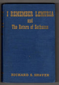 I Remember Lemuria by Richard S. Shaver (First Edition)